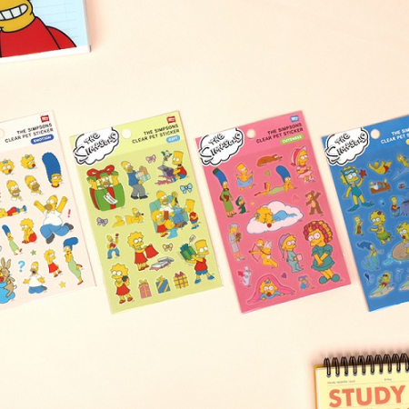 심슨 캐릭터 스티커 #2