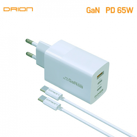 드리온 가정용 Gan지원 PD 65W 초고속 충전기 CtoC #2