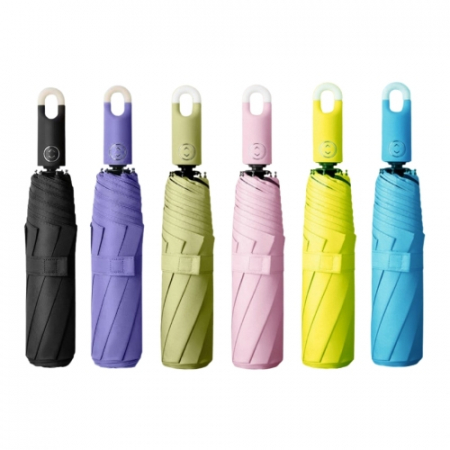 회전후크 완전자동 3단우산 자외선차단 양우산 암막 자동 우양산 #2