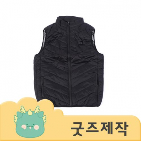 ZA490 [커스텀굿즈] 풀오버인쇄 핫워커 다운 코튼 11패드 발열조끼 (박스제작가능) #3