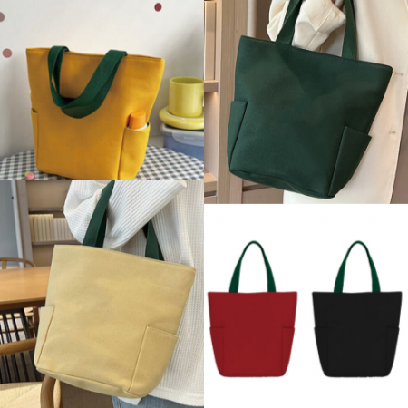 여성손가방 미니가방 가벼운가방 다용도가방 물병가방 캔버스 토트백 숄더백 #2