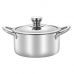 작은이미지: 영국R. 마이티 통3중 인덕션IH 스텐 양수냄비 24cm #2