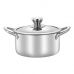 작은이미지: 영국R. 마이티 통3중 인덕션IH 스텐 양수냄비 20cm #2
