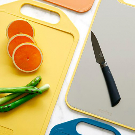 리버서블 스테인리스 향균도마 양면도마 대형 24x40cm #2