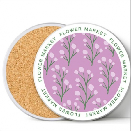 세라믹컵받침 도자기컵받침 코스터  // // 칼라전사 #3