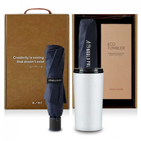 레스쁘리 고급 슈어텀블러 세트 E, 텀블러 + 아놀드파마우산 #2