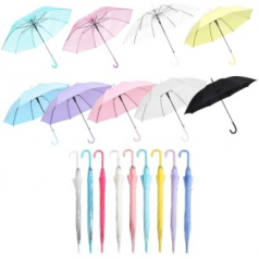 다온 솔리드 파스텔우산 투명우산 반투명우산 경량 장우산