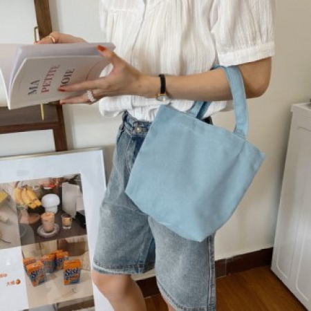 깜찍캔버스 미니심플리 무지 에코드링크백 12컬러 #2