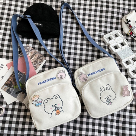 팬부토트 크로스백 에코백 가방 천가방 #3