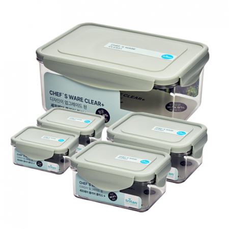 셰프웨어 클리어플러스 밀폐용기 5조 #3
