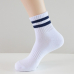 작은이미지: jw 이중쿠션 화이트 스포츠 단목 양말 // 국산 남성용 #2