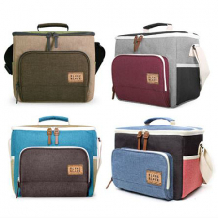 뷰티 컬러 방수 쿨러백 도시락 이유식 보온 보냉 휴대용 접이식 아이스박스 가방 보냉백 보냉가방 10L #2