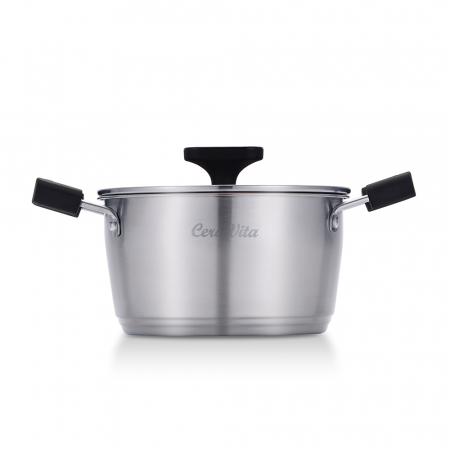 리빙아트 세라비타 스테인리스 스틸 냄비 20cm 양수 #5
