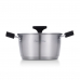 작은이미지: 리빙아트 세라비타 스테인리스 스틸 냄비 20cm 양수 #5