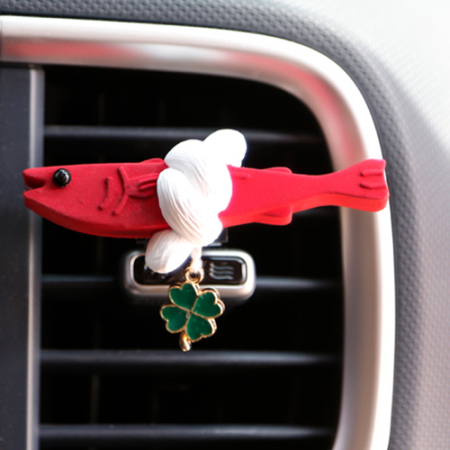 액막이 북어 차량용 석고방향제 #4