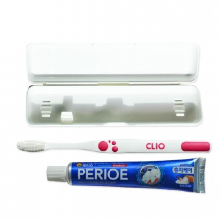 클리오칫솔 + 페리오치약 (흰색케이스 ) #2