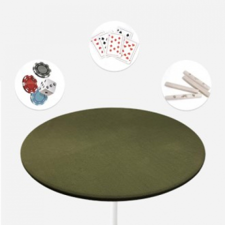 원형 모포 테이블보 대형 150cm 국산 명절 게임 포커게임 #2
