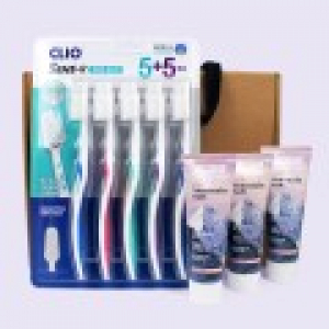 미세모칫솔 10개 치약3개 세트