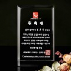 위촉 기업 재직 퇴직 표창 크리스탈 감사패 art 309