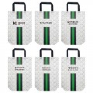 부직포가방 세로형 30 x 38 x 10 패턴코팅부직포가방