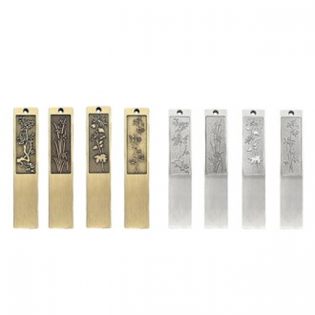 한국전통문양 사군자 USB2.0 8G 은실버 골드 #2