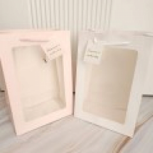 투명창 종이 가방