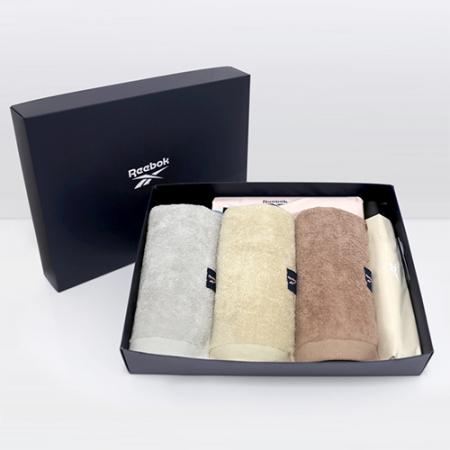 리복 3단60완전자동 암막+3단완전자동 뉴트럴 암막 우양산+170g 면사타올 3P 세트(소) #3