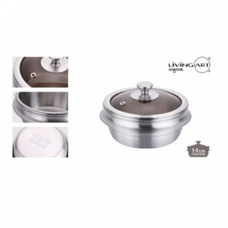 에코프렌즈 통3중 인덕션 스텐 가마솥14cm #2