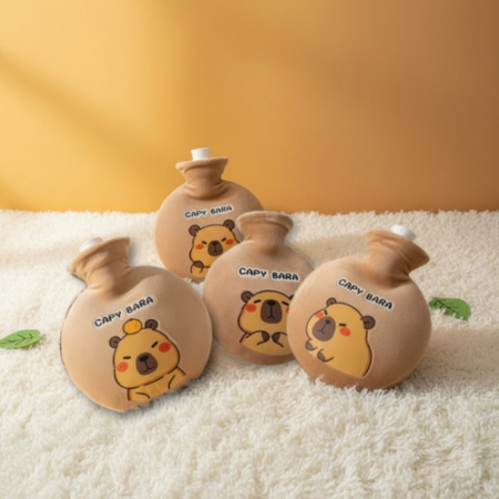 윈터리에 귀여운 카피바라 보온 물주머니 손난로 #3