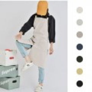 편한 앞트임 앞치마 카페 어린이집 미술 미용실 공방 네일샵 공방 행사