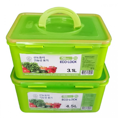 신선도 유지기능 밀폐용기2P(4500ml,3100ml) #3