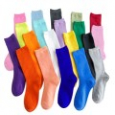 골지 여성 양말