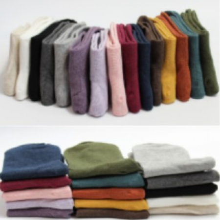 국산 중목 컬러양말 #2