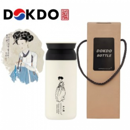 한국전통 민화 미인도 텀블러 독도보틀 트레블 350ml #2