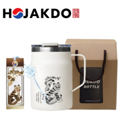 한국전통 호작도 파우더 머그 독도보틀 480ml 책갈피 북마크 기념품