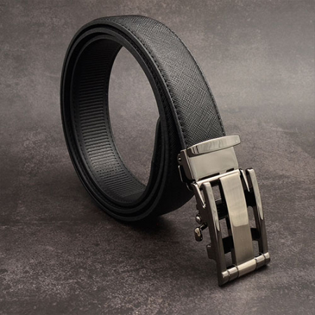 남자 가죽벨트 자동벨트 버클 심플엣지 #4