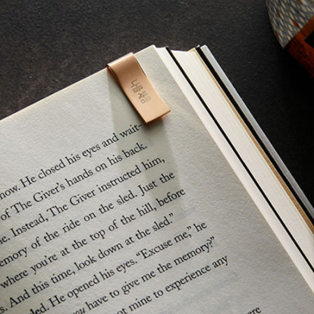 금속 책갈피 골드 실버 각인 북마크 선물 기념품 판촉물 #6