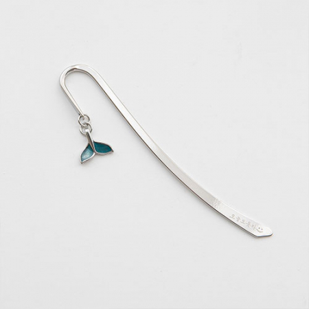 행운의 돌고래꼬리 책갈피 북마크(이니셜각인) #4