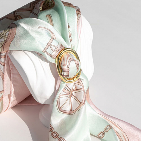 돼지코 스카프링 고리(이니셜각인) #6