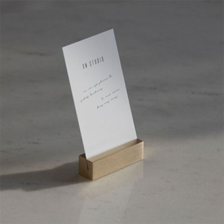 황동 골드 명함꽂이 카드스탠드 직사각 #2