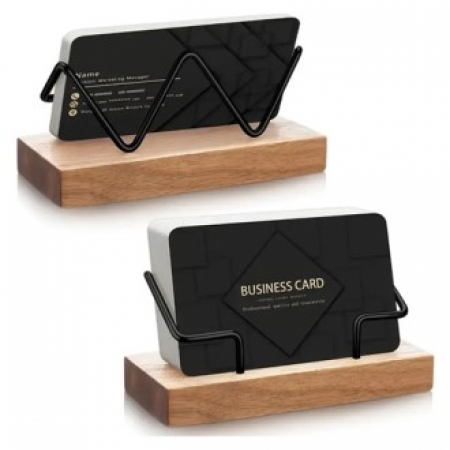 스타일 원목 명함꽂이 명함 홀더 명함거치대 #2