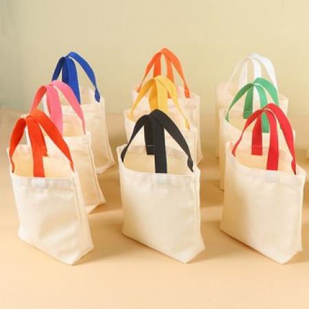 컬러풀 코튼 가방 에코백 중형 #2