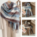 작은이미지: 체크목도리 겨울목도리 보온목도리 머플러 #4