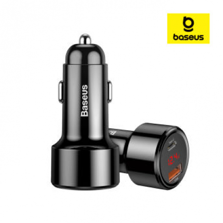 베이스어스 차량용 충전기 자동차 듀얼 USB C타입 고속 시거잭 U+C 45W PPS #3