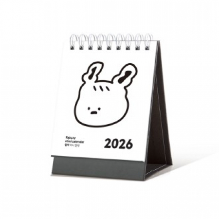 2026년 탁상달력랩찌 미니달력 90x135 / 기본 양면박 인쇄 #2