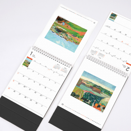 2026년 탁상달력 영혼의 방랑자 폴 고갱 180x250 / 기본 양면박 인쇄 #4