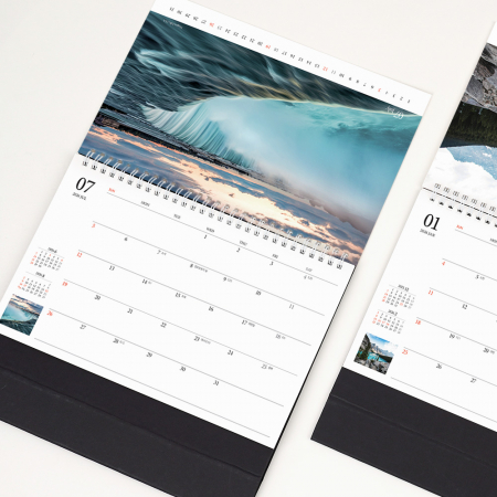 2026년 탁상달력 세계의 아름다운 풍경 260x190 / 기본 단면박 인쇄 #4