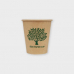 작은이미지: 프리미엄 크라프트 6.5온스 종이컵 그린 1박스 1000개 #2