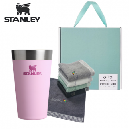 스탠리 파인트컵 체리블로썸 아놀드파마 타올 수건 기프트 선물세트 #3