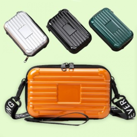 R021 트렌드 미니 캐리어 파우치 하드 케이스 파우치 케리어 인쇄 주문제작 #2